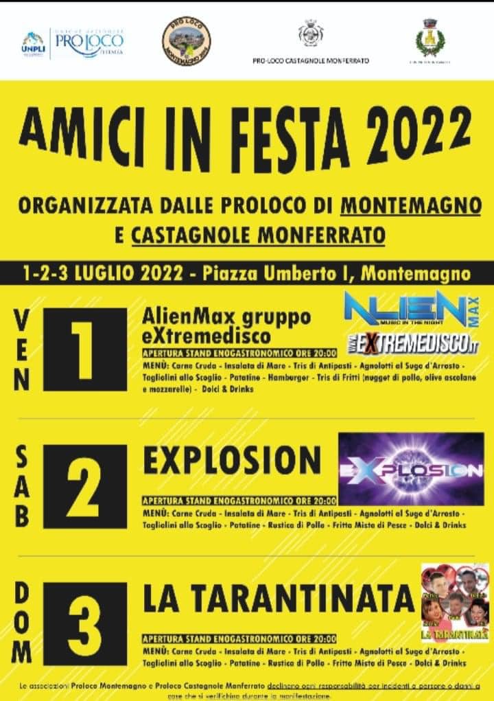 Amici in festa 2022