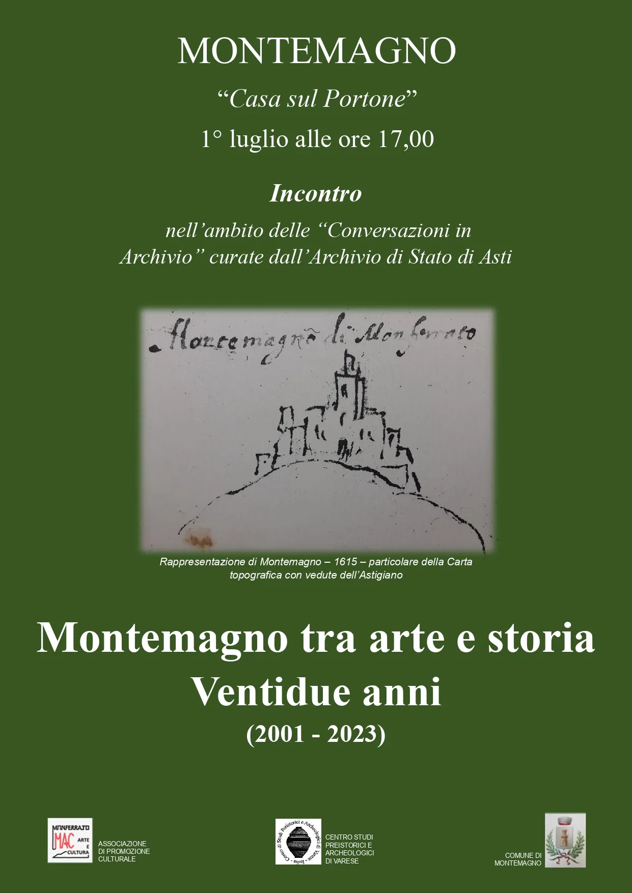 Montemagno tra arte e storia. Ventidue anni